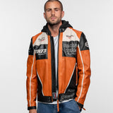 Perez - Blouson cuir motard