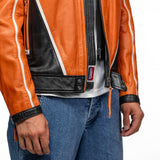 Perez - Blouson cuir motard
