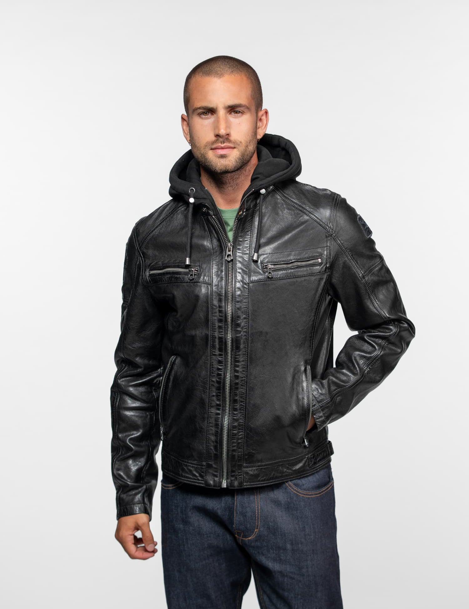Diego - Blouson cuir von dutch