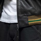 Triade - Bomber sukajan cuir