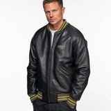 Triade - Bomber sukajan cuir
