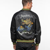 Triade - Bomber sukajan cuir
