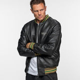 Triade - Bomber sukajan cuir