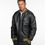 Triade - Bomber sukajan cuir