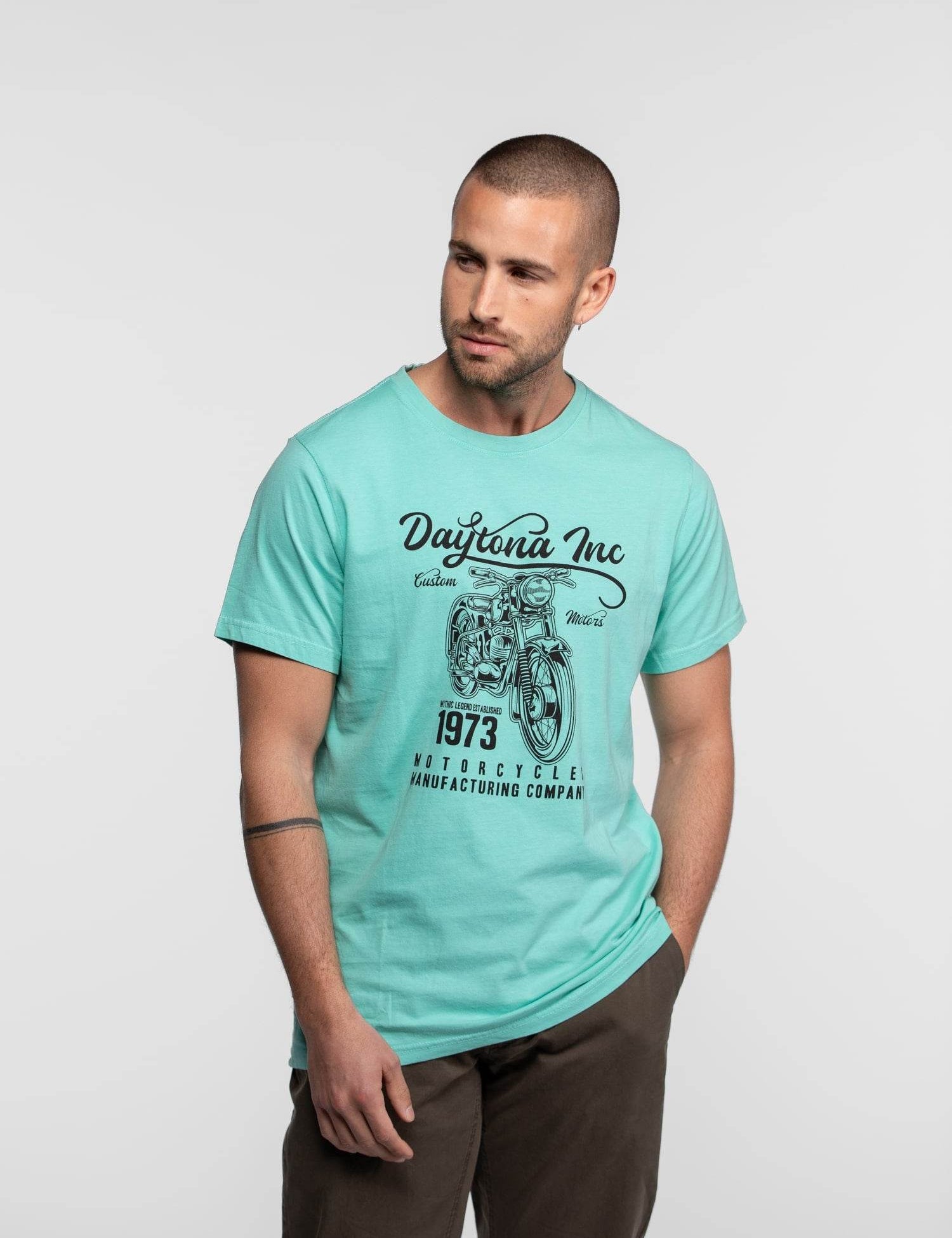 Sherbrooke - T-shirt moto vintage
