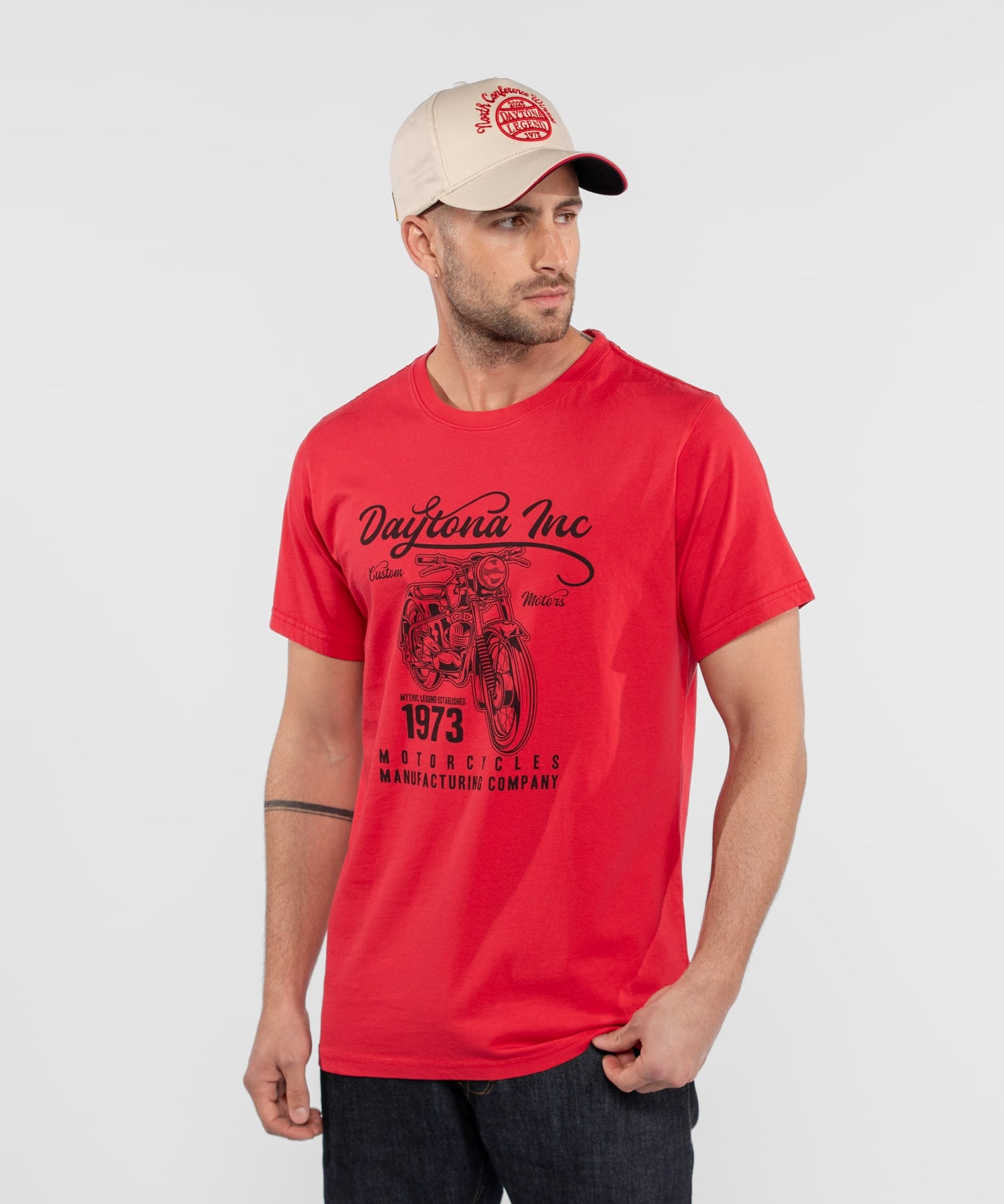 Sherbrooke - T-shirt moto vintage