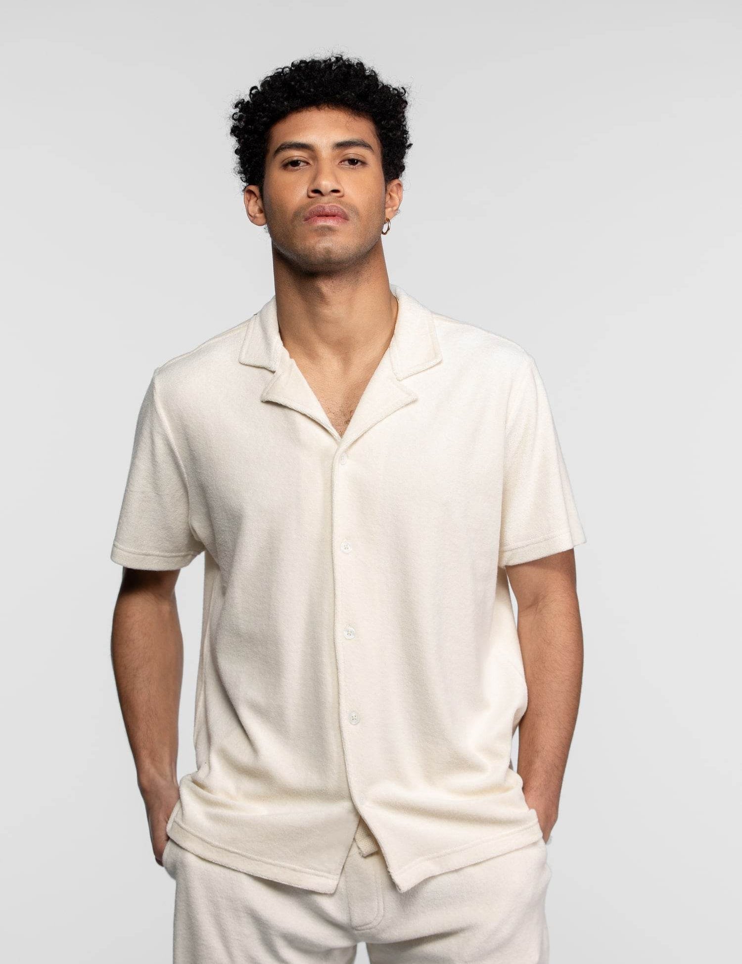 Oxnard - Chemisette eponge homme