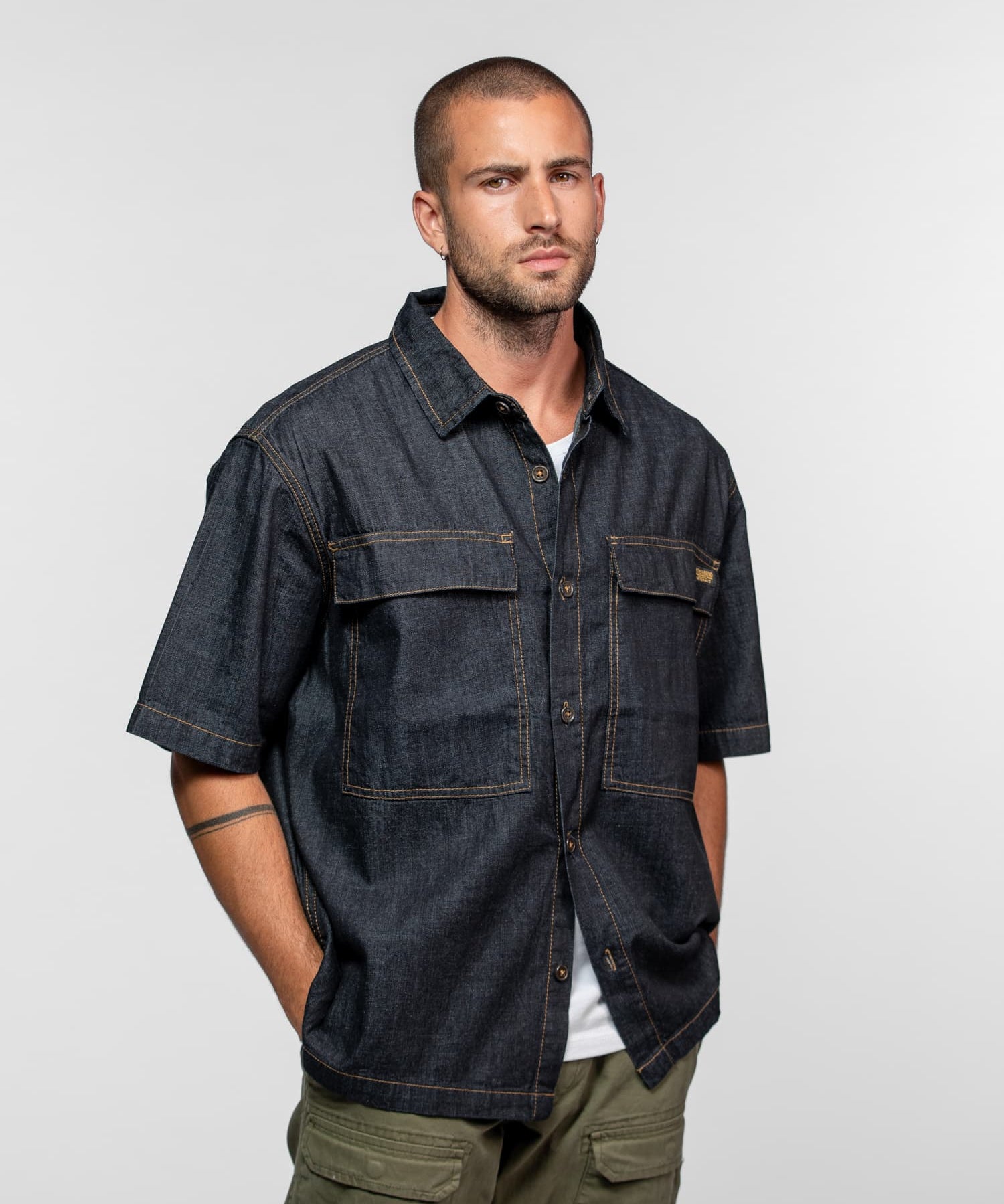 Jesse - Chemise worker denim