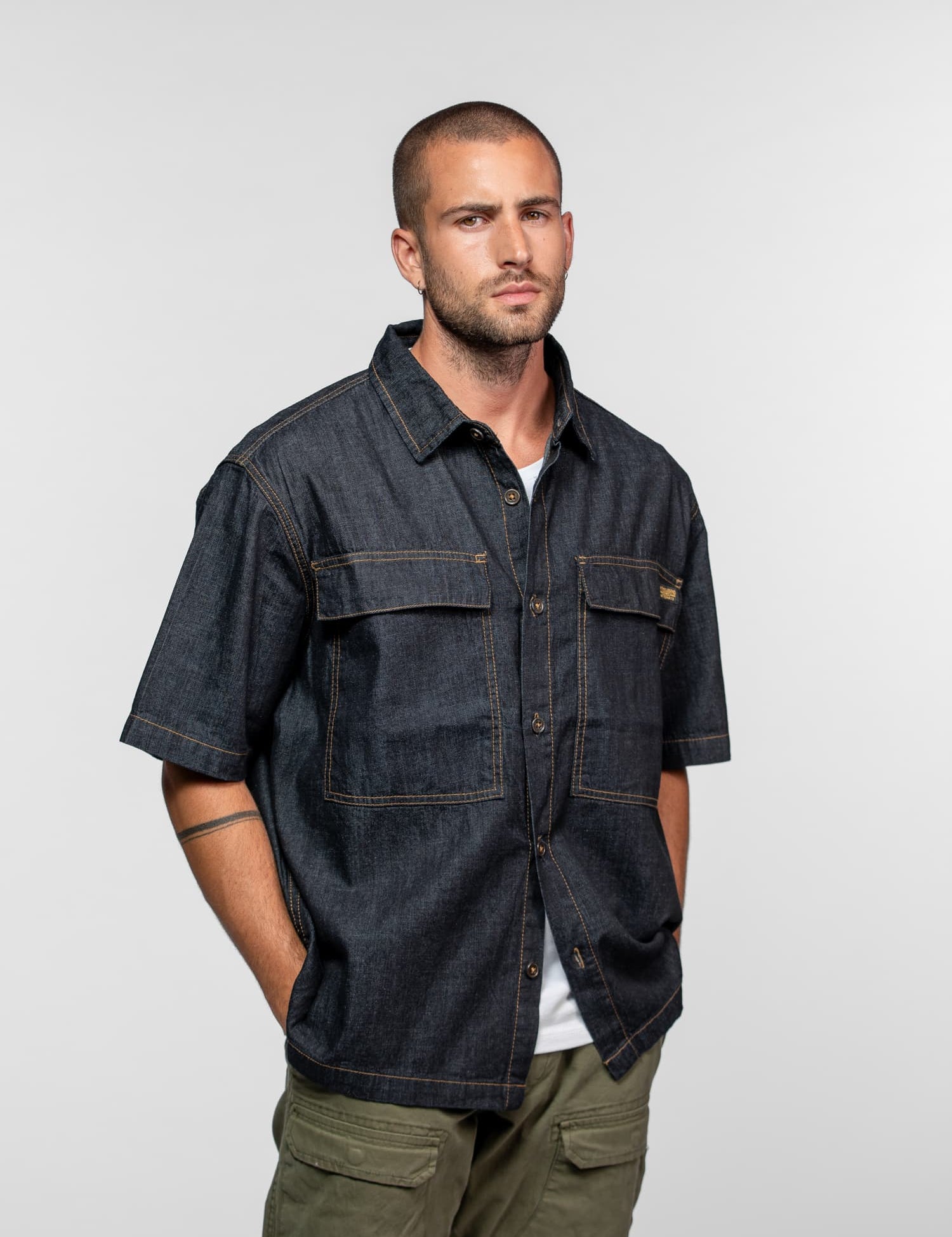 Jesse - Denim Worker Shirt