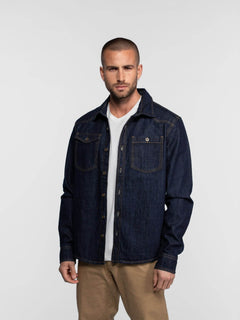 Pueblo - Chemise denim homme