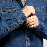 Pueblo - Chemise denim homme