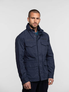 Veste de terrain bleu marine avec broderie U.S. AIR FORCE.