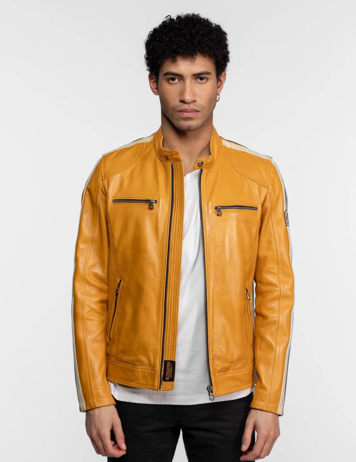 Scotty - Blouson cuir motard