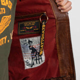 Monty - Blouson cuir aviateur