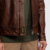 Monty - Blouson cuir aviateur