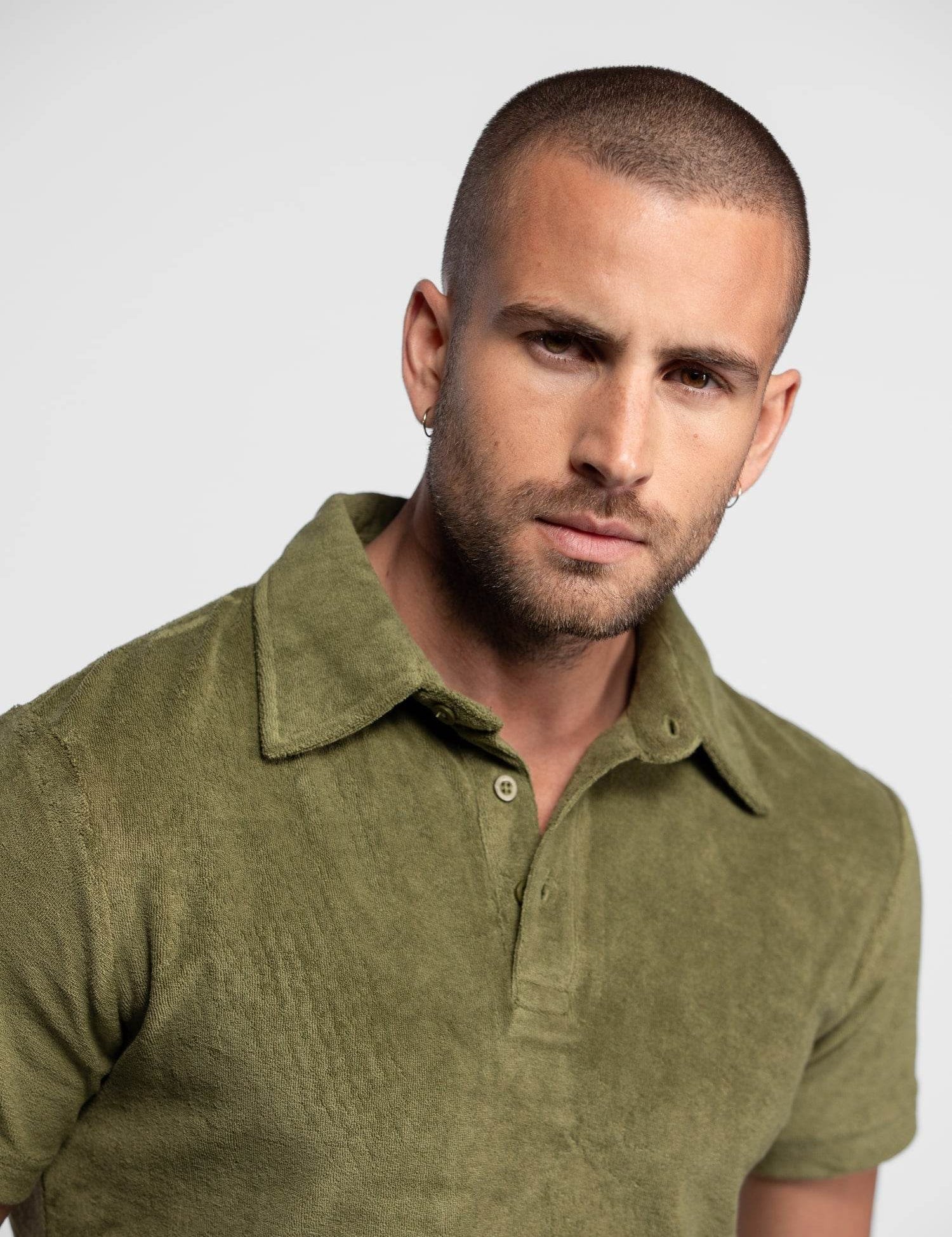 Brody - Polo eponge homme