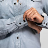 Dolores - Chemisier en cuir femme