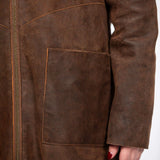 Mohave - Veste cuir capuche femme