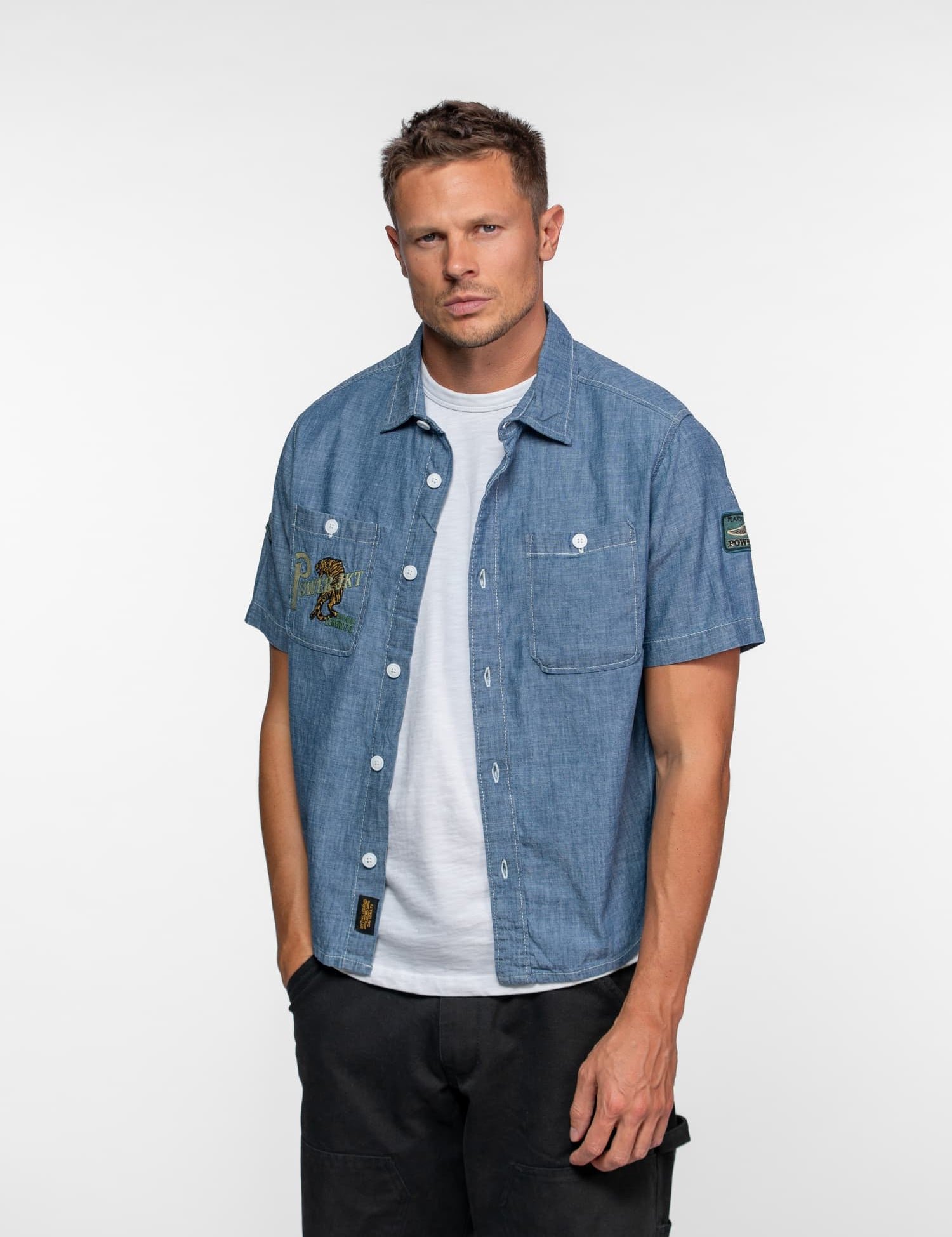 Peyote - Chemise pompiste vintage