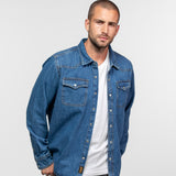 Patrol - Chemise denim homme