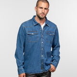 Patrol - Chemise denim homme