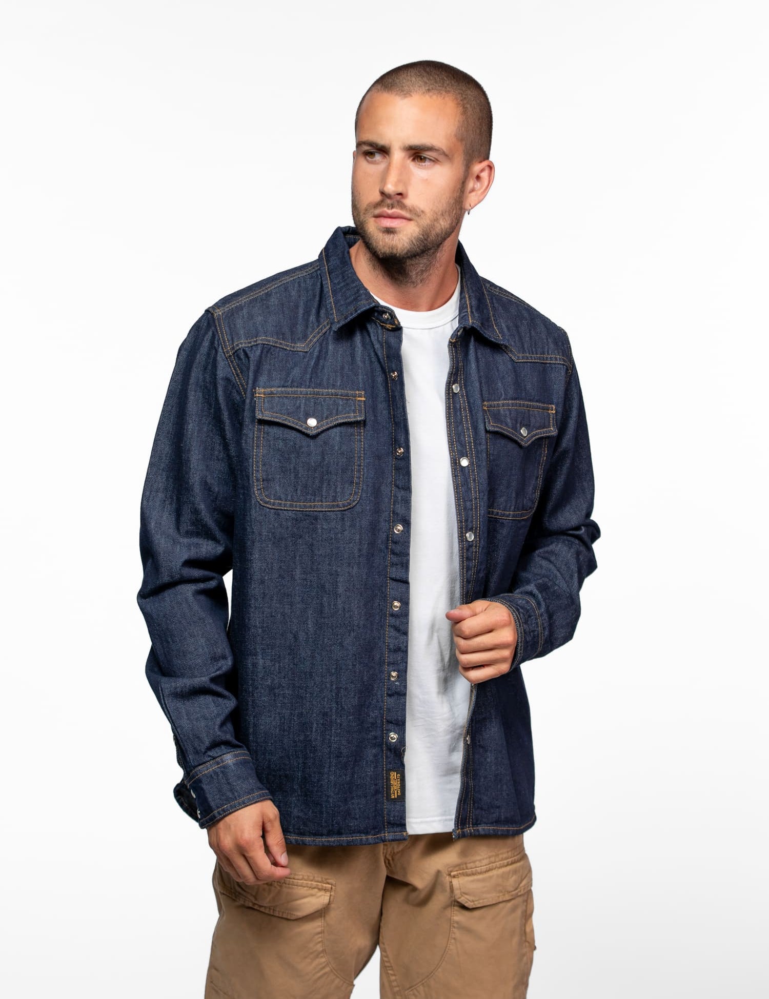 Patrol - Chemise denim homme