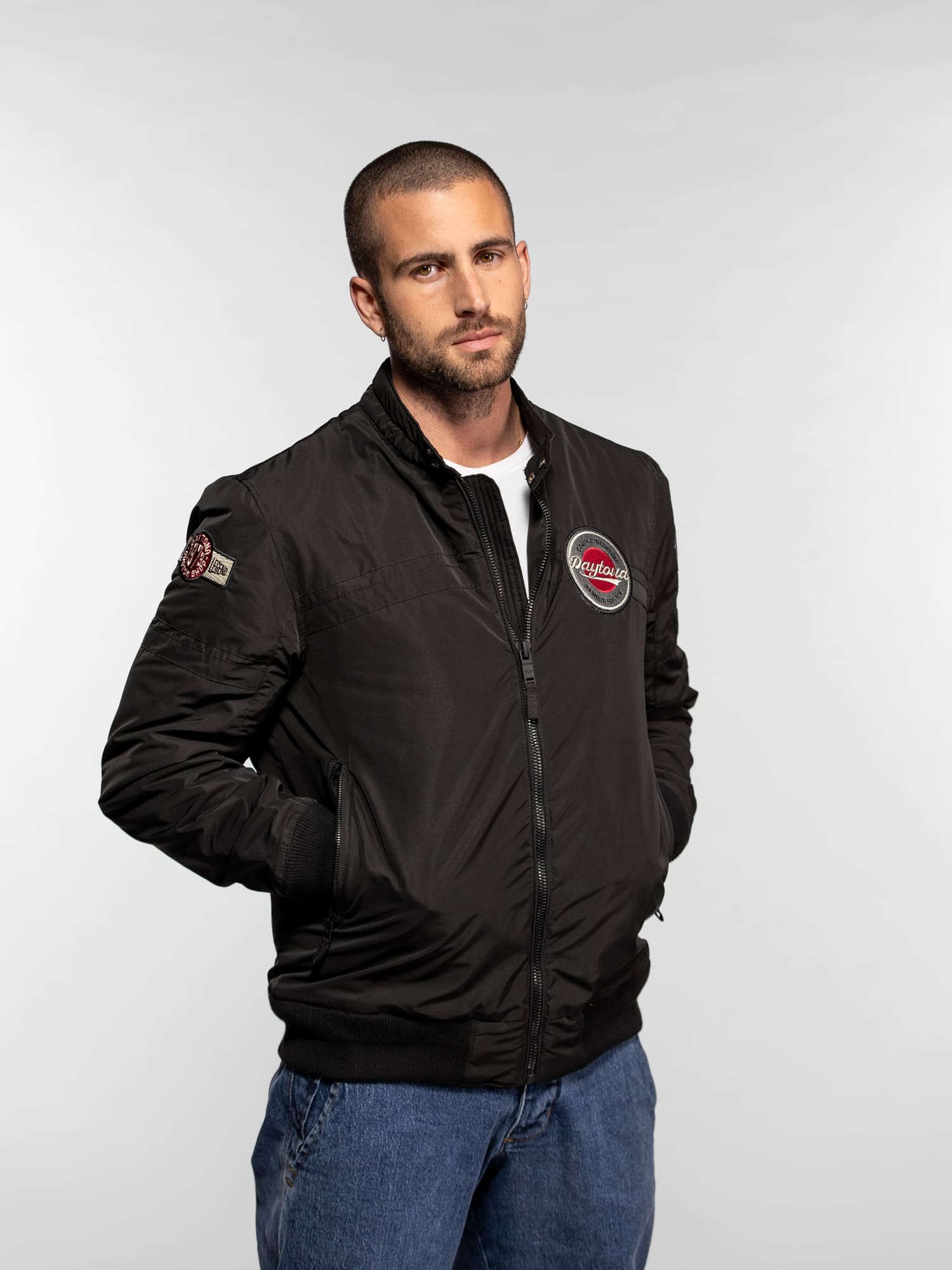 Asphalt Men's Cowhide Leather Aviator Jacket – Daytona 73