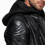 Dodds - Blouson motard capuche