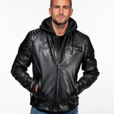 Dodds - Blouson motard capuche