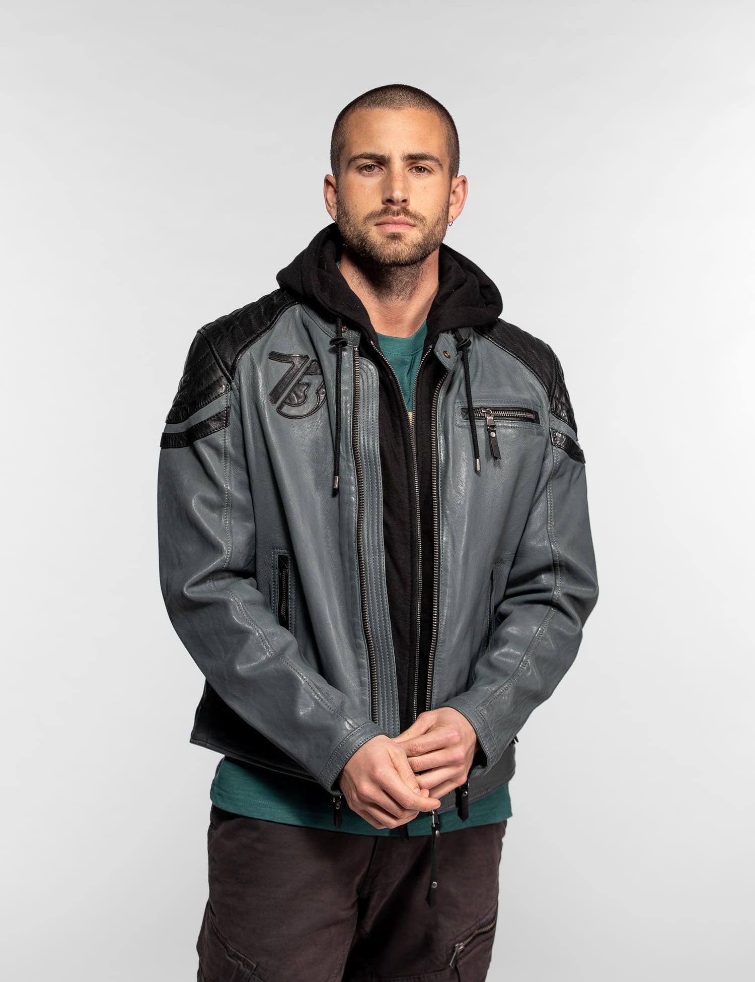 Dodds - Blouson motard capuche