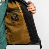 Dodds - Hooded biker jacket