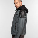 Dodds - Hooded biker jacket