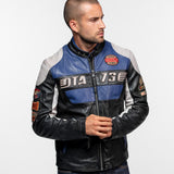 Findlay - Blouson cuir racing