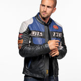 Findlay - Blouson cuir racing