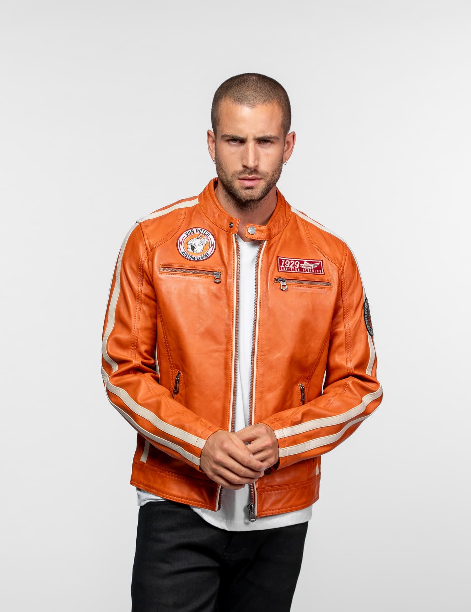 Road - Blouson motard cuir