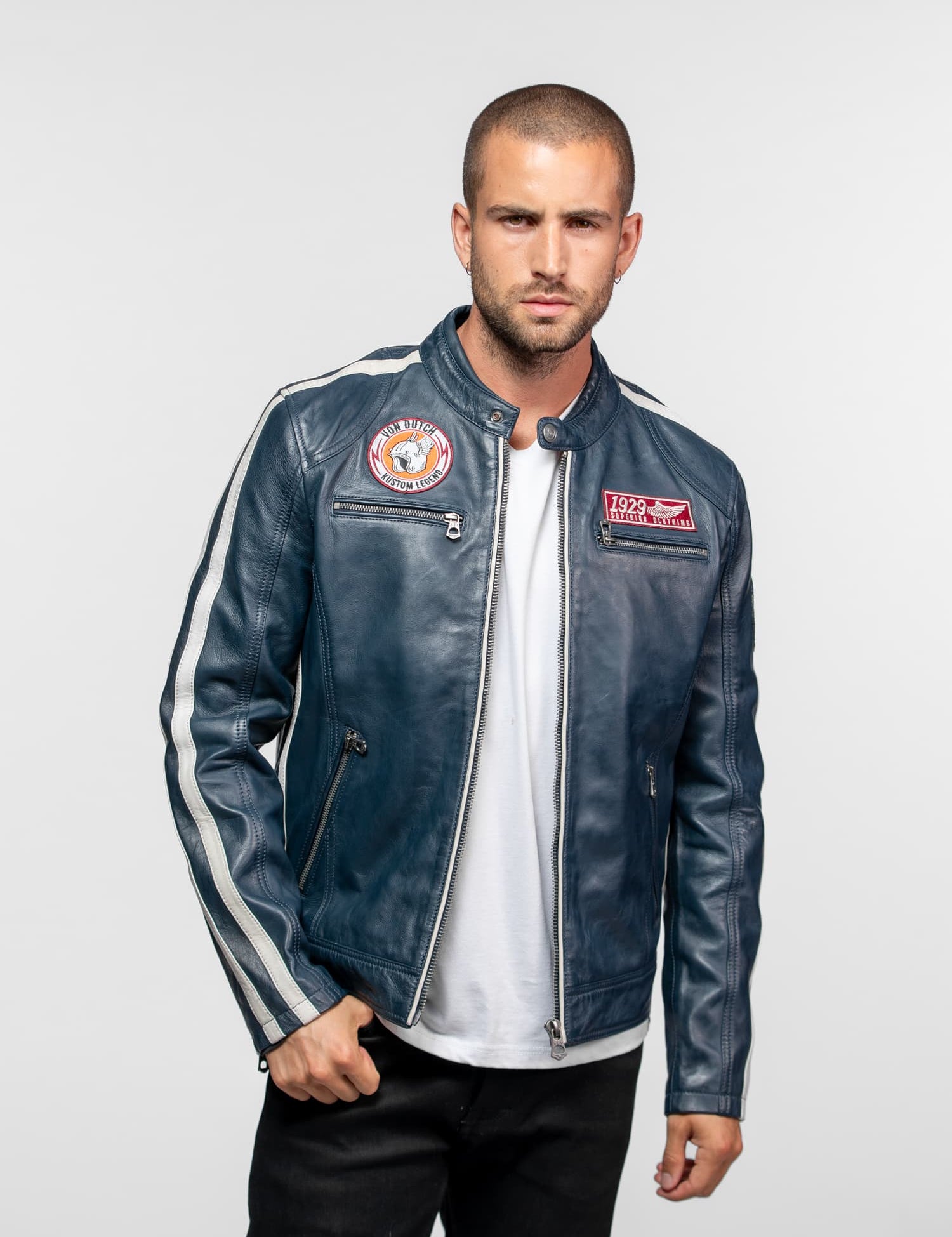 Road - Blouson motard cuir