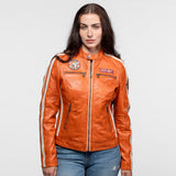Roadie - Blouson motard cuir femme
