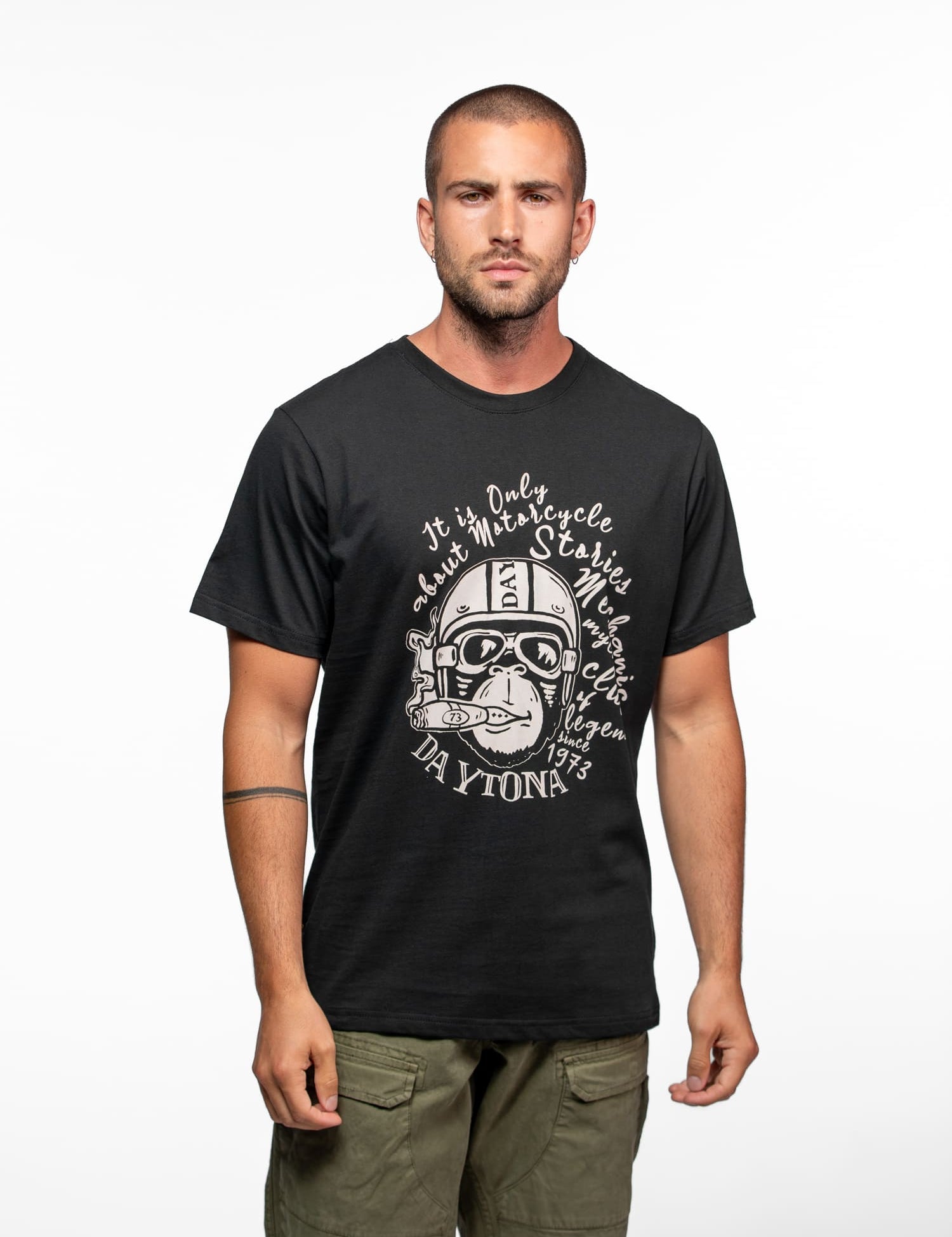 Pajari - T-shirt moto vintage