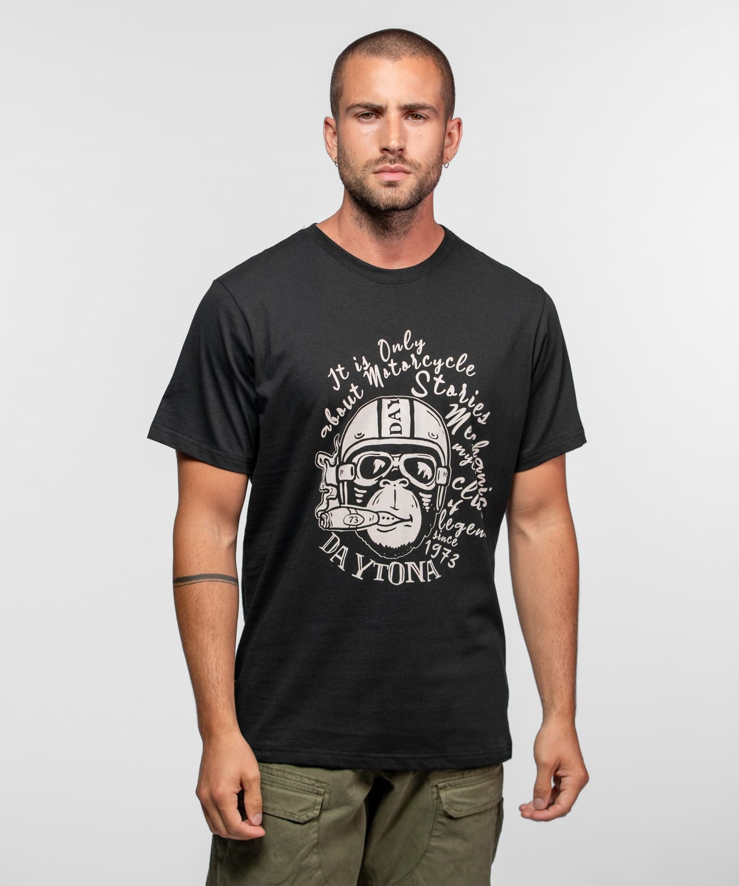 Pajari - T-shirt moto vintage