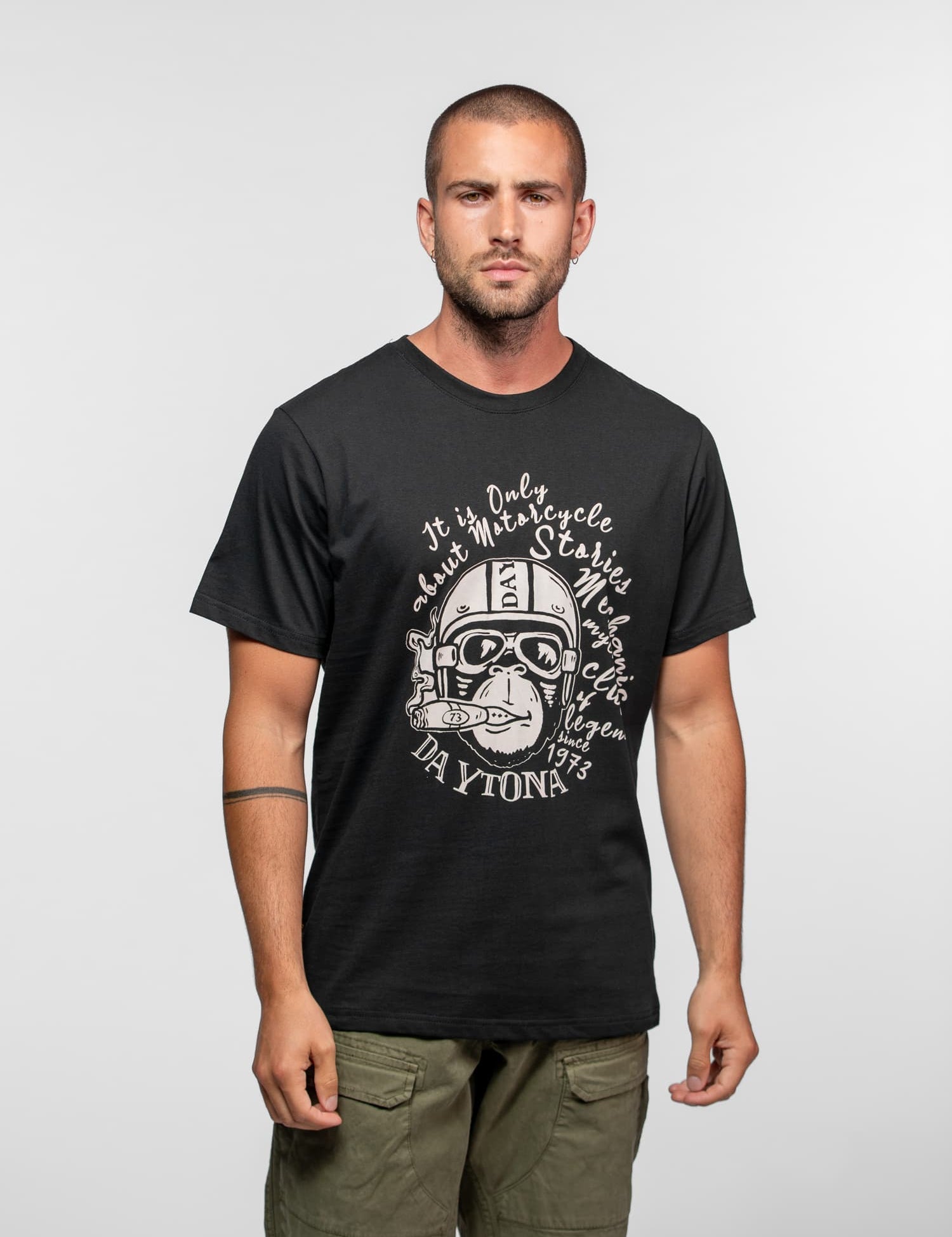 Pajari - T-shirt moto vintage
