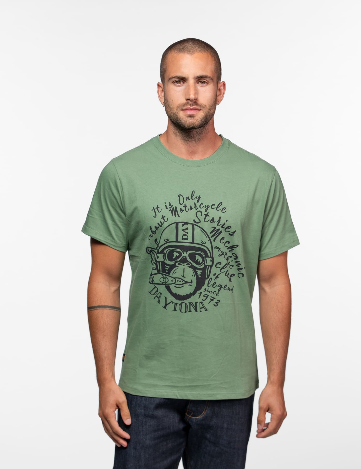 Pajari - T-shirt moto vintage
