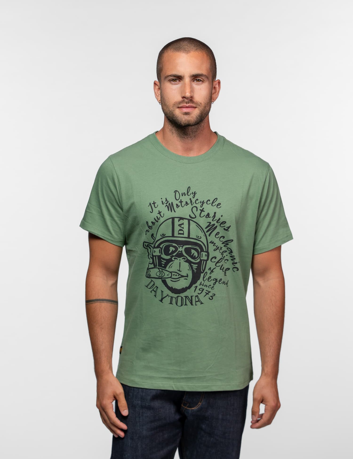 Pajari - T-shirt moto vintage