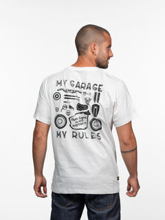 Sandell - T-shirt moto vintage