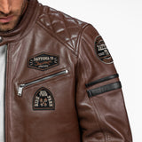 Nieto - Blouson cuir motard
