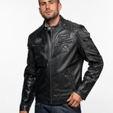 Nieto - Blouson cuir motard