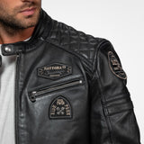 Nieto - Blouson cuir motard