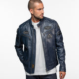 Nieto - Blouson cuir motard