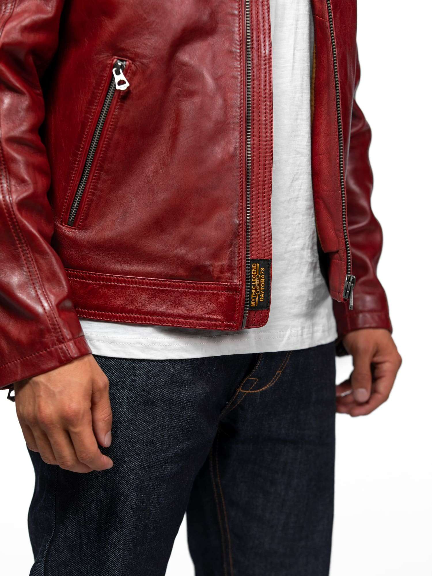 Nieto - Blouson cuir motard