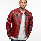 Nieto - Blouson cuir motard