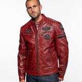 Nieto - Blouson cuir motard